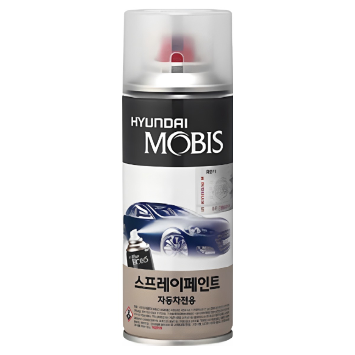 순정품 현대 더올뉴제네시스G80 PH3 비크블랙 스프레이 + 투명스프레이 자동차 도색 차량용 카페인트 24,000원