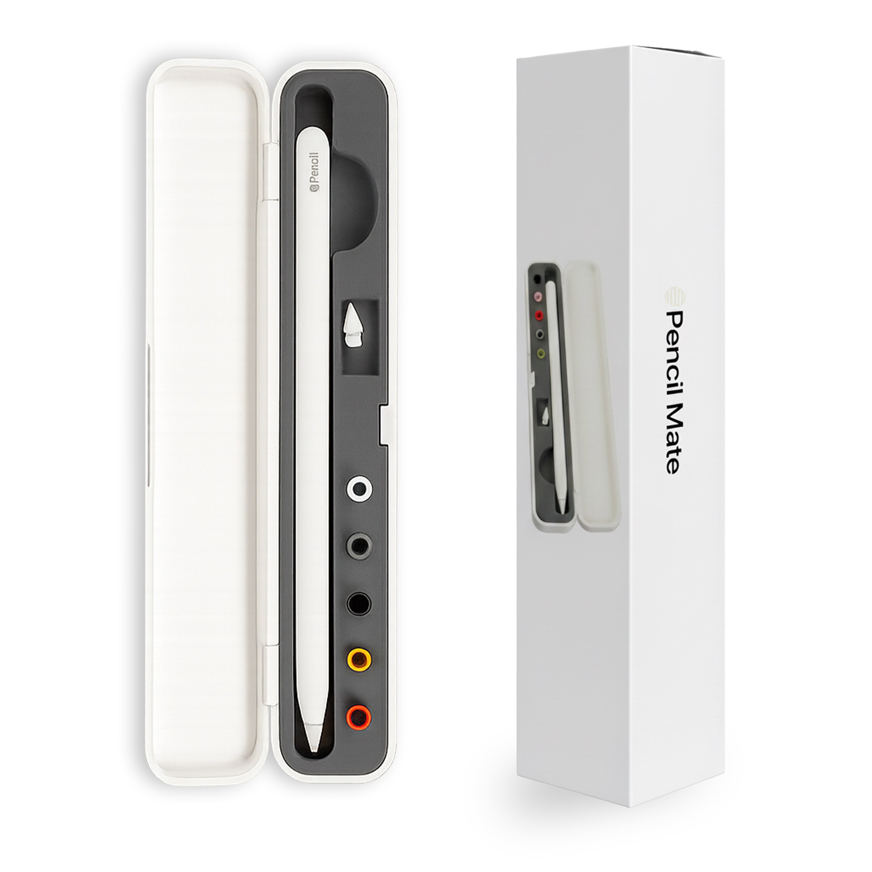 스몰포테이토 애플펜슬 프로 1세대 2세대 실리콘 수납 보관 케이스 필통 4컬러 펜슬메이트, 1개 8,800원