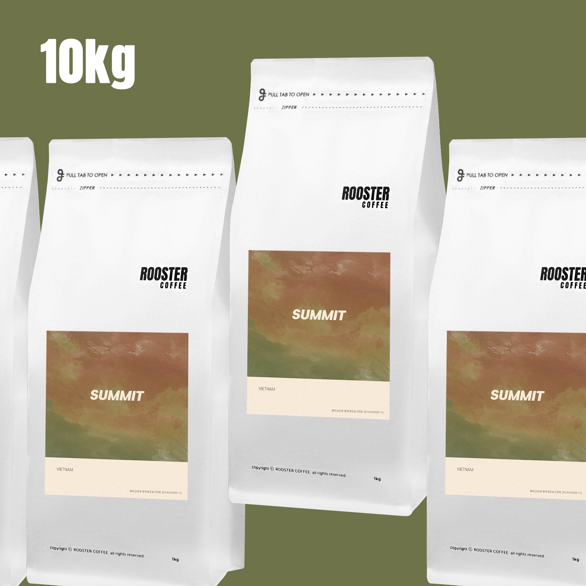 도매 써밋 10kg 전국최저가 무료배송 원두커피 당일로스팅 당일발송 160,000원