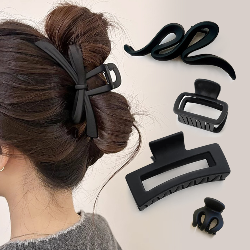 무식이네 딥그레이무드 올림머리 헤어 집게핀 5종 세트 A114 6,900원