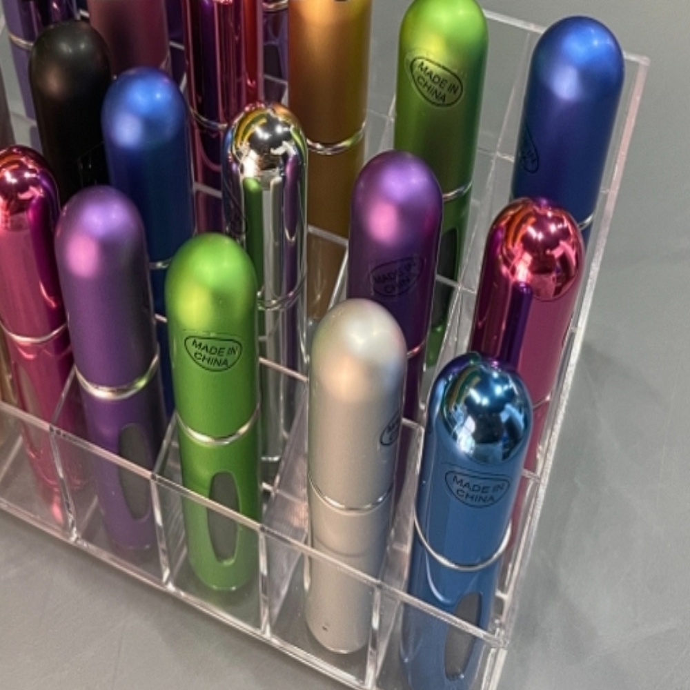 립스틱정리함 립스틱 보관함 진열대 투명 아크릴 24구 백화점 매장 2,600원