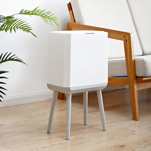 무타공마켓 거실 스탠딩 휴지통 인테리어 주방 원터치 쓰레기통, 그레이 36,140원