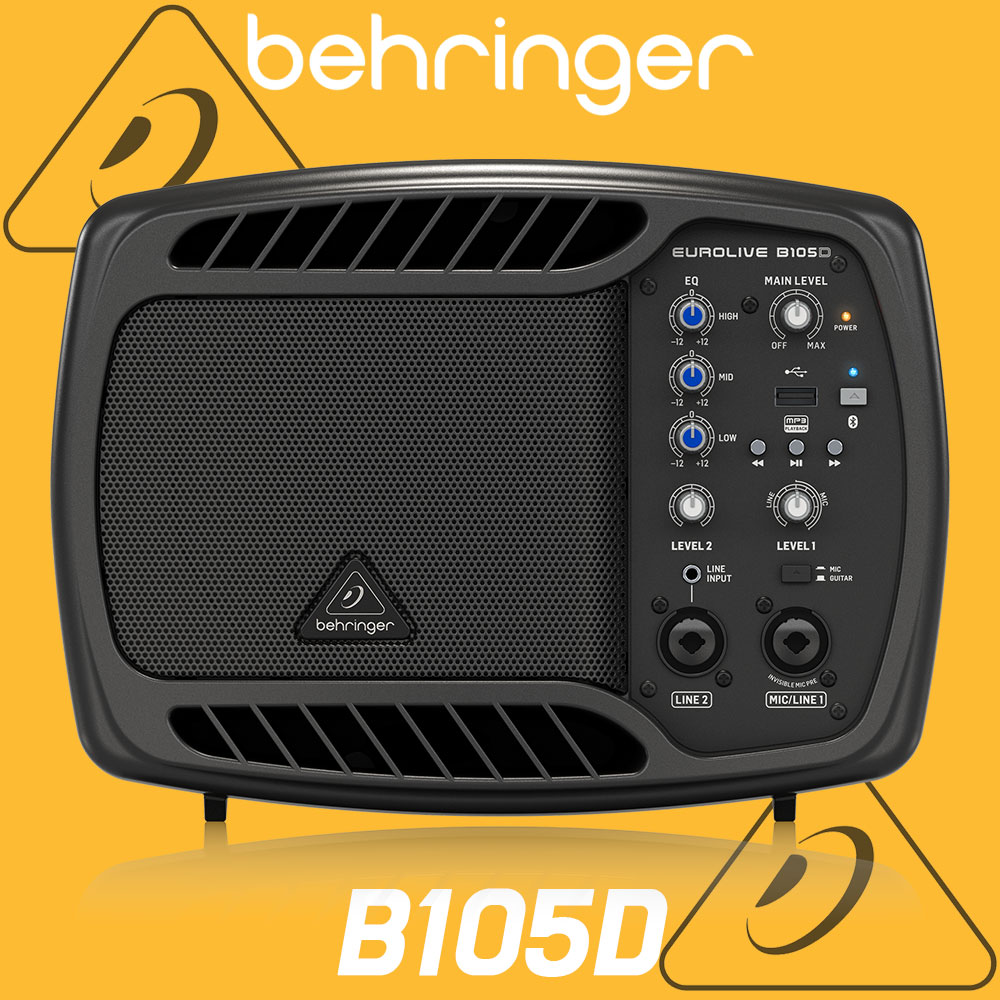 베링거 B105D 이동형 모니터 스피커 50W 블루투스 포터블 모니터 스피커 159,000원