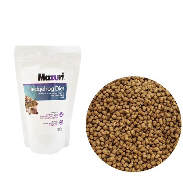 마주리 고슴도치 사료 먹이 밥, 1개, 100g 4,300원