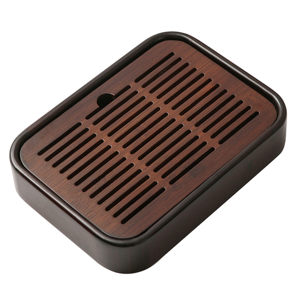 화정차반 다도 다기 대나무 미니 분리형 작은 차판 받침대 티트레이, 1개, 브라운 39,800원