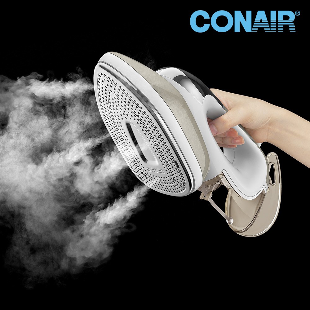 콘에어 터보 스팀 열판 415개 LED스마트센서 2in1 듀얼 다리미 GSI308K, 화이트, GSI308K 139,000원