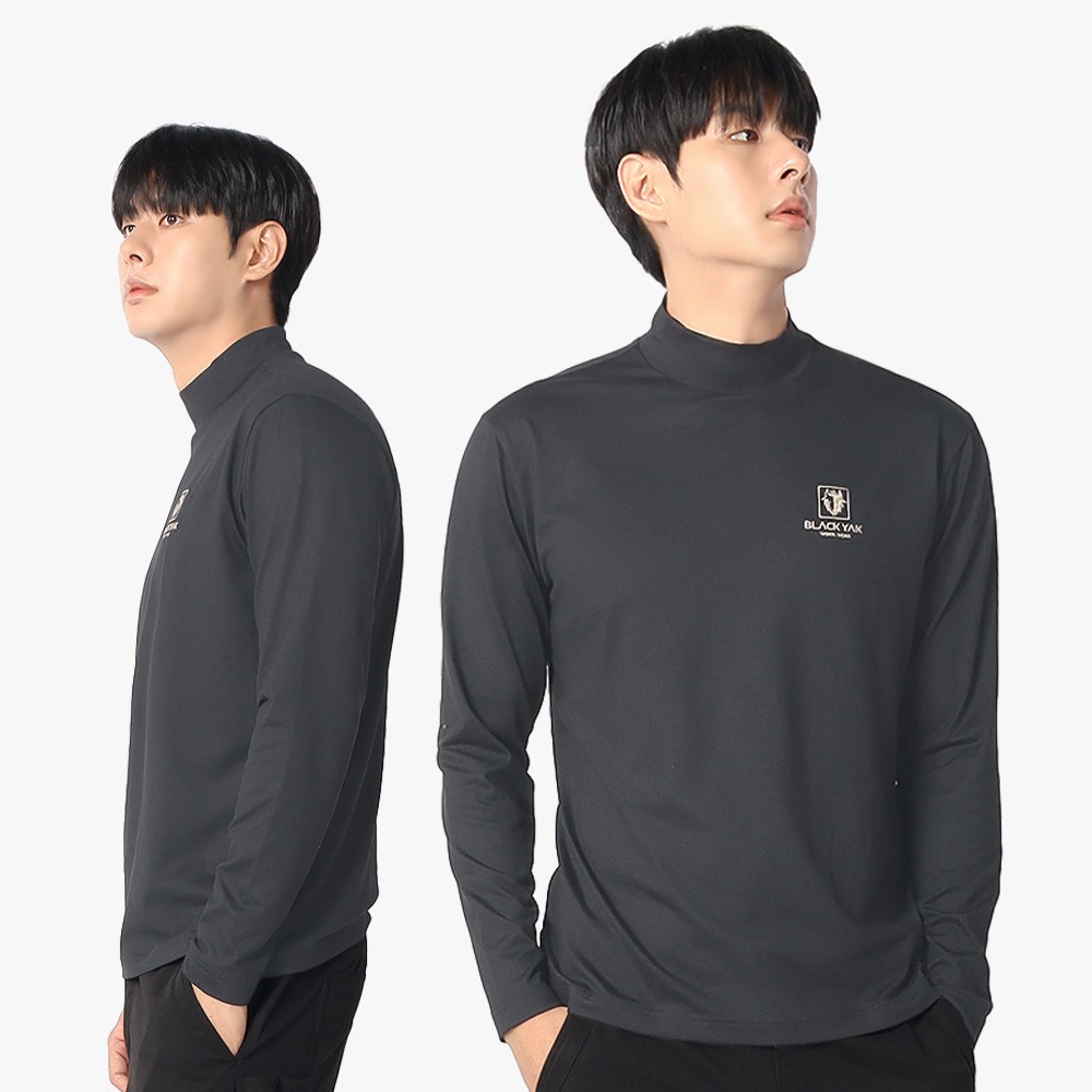 블랙야크 겨울 약기모 반하이넥 티셔츠 35,900원