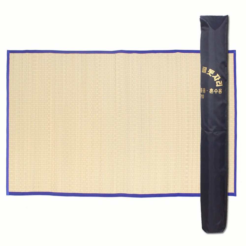 남도공예 90 x 180 (커버포함) 양면 왕골 제사 돗자리 침대 여름 매트, 양면 90 x 180 (커버포함) 44,500원