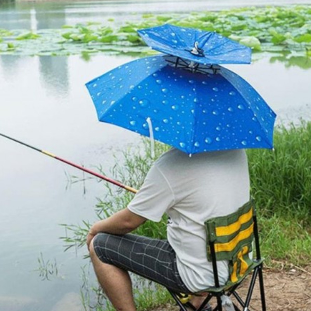 루미나D 낚시터 우산모자 햇빛가리개 아이디어상품 41,200원