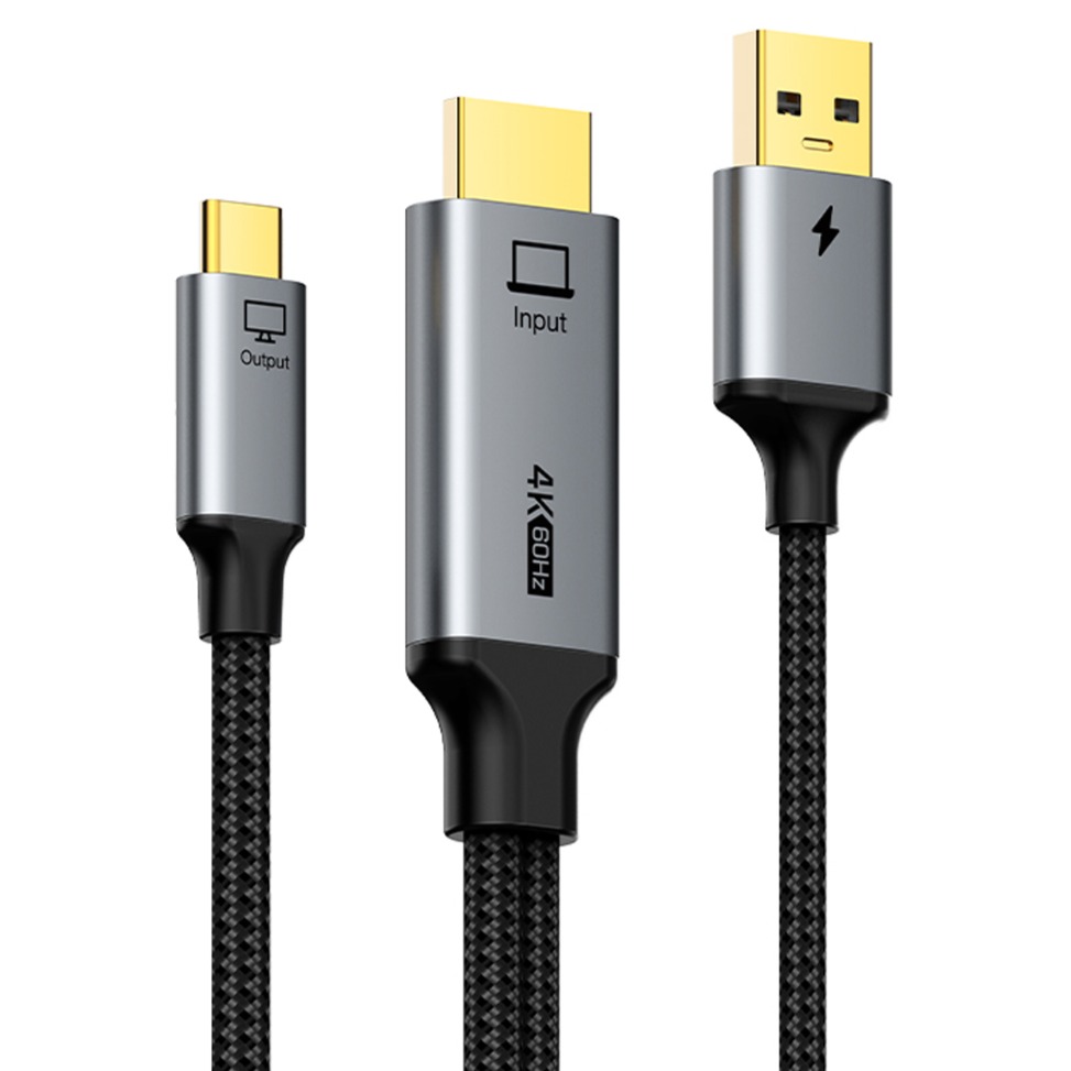 케이블타임 4K 60Hz HDMI to C타입 미러링 케이블, 1개, 2m 36,400원