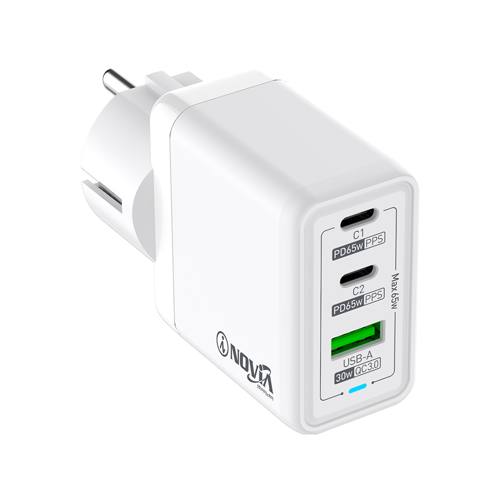 아이노비아 PD 65W GaN PPS USB 3포트 삼성 25W 45W 고속 접지 멀티충전기, 1개 14,900원