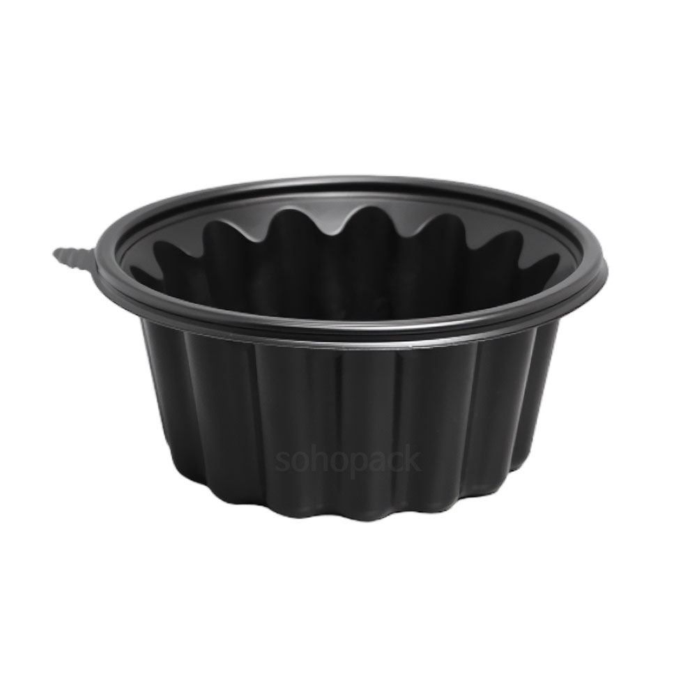 소호팩 JH 195파이 냉면용기 대 흑색, 1개, 400세트 85,400원