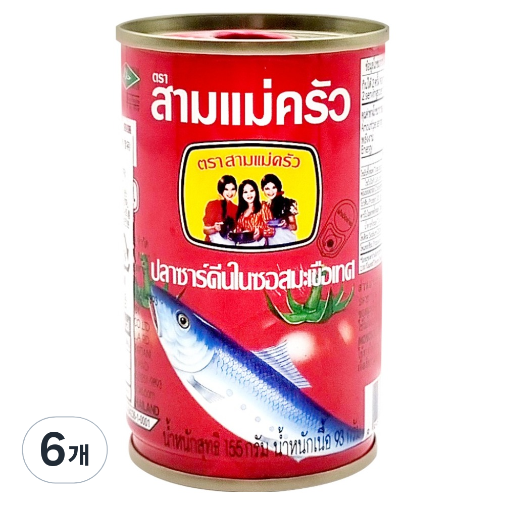 쓰리레이디쿡스 쓰리우먼 정어리 인 토마토소스 10,290원