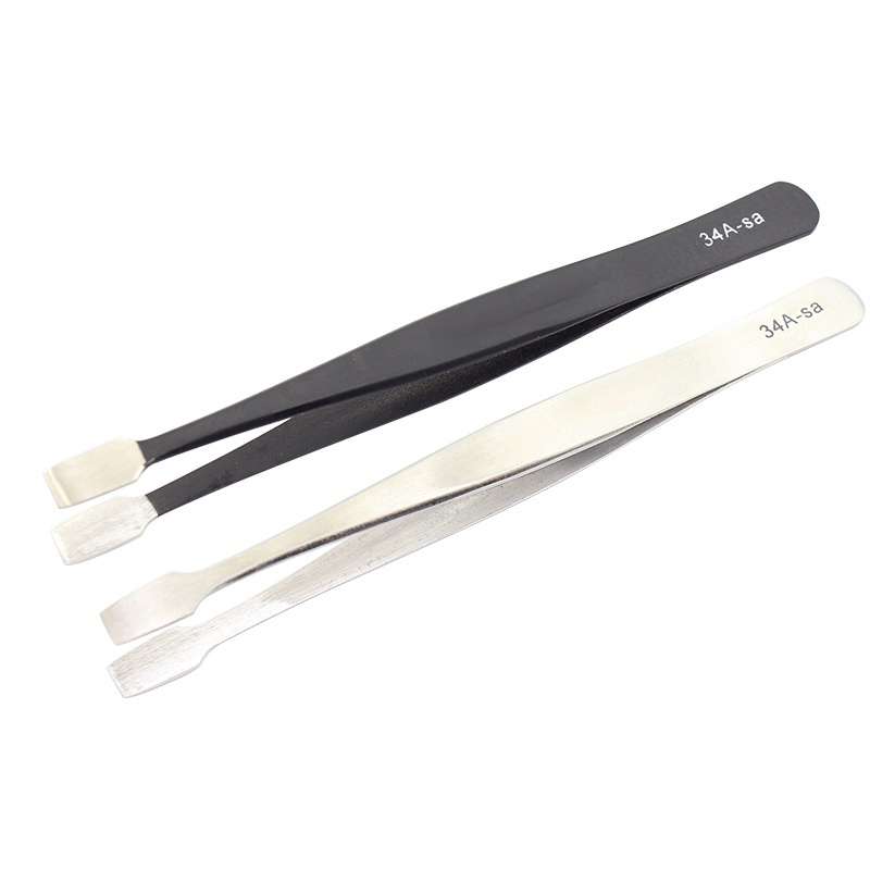 JINGHENG  빅 납작한 입 정전기방지 스테인리스 스틸 고정밀 우표수집 핸드폰 수리 사용 15,900원