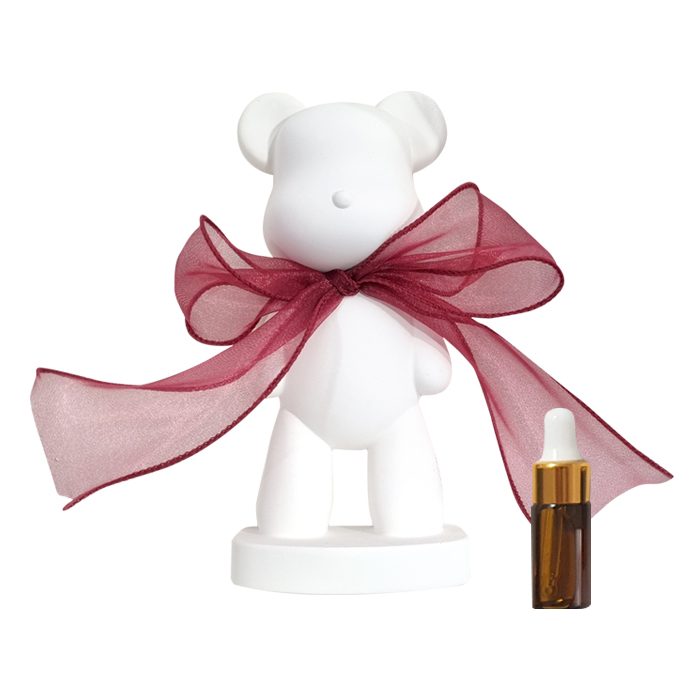 라비다 빅베어 쉬폰 리본 곰돌이 석고오너먼트 와인 + 석고방향제 리필오일 3ml 세트 19,340원