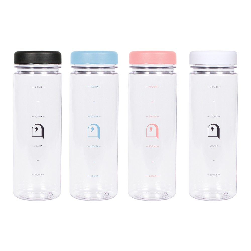 오늘의 쉼표 에코젠 보틀 500ml 생분해 바이오 플라스틱 물병 BPA FREE 뜨거운 음료 물 냉동 아이스 핫, 블랙 5,500원