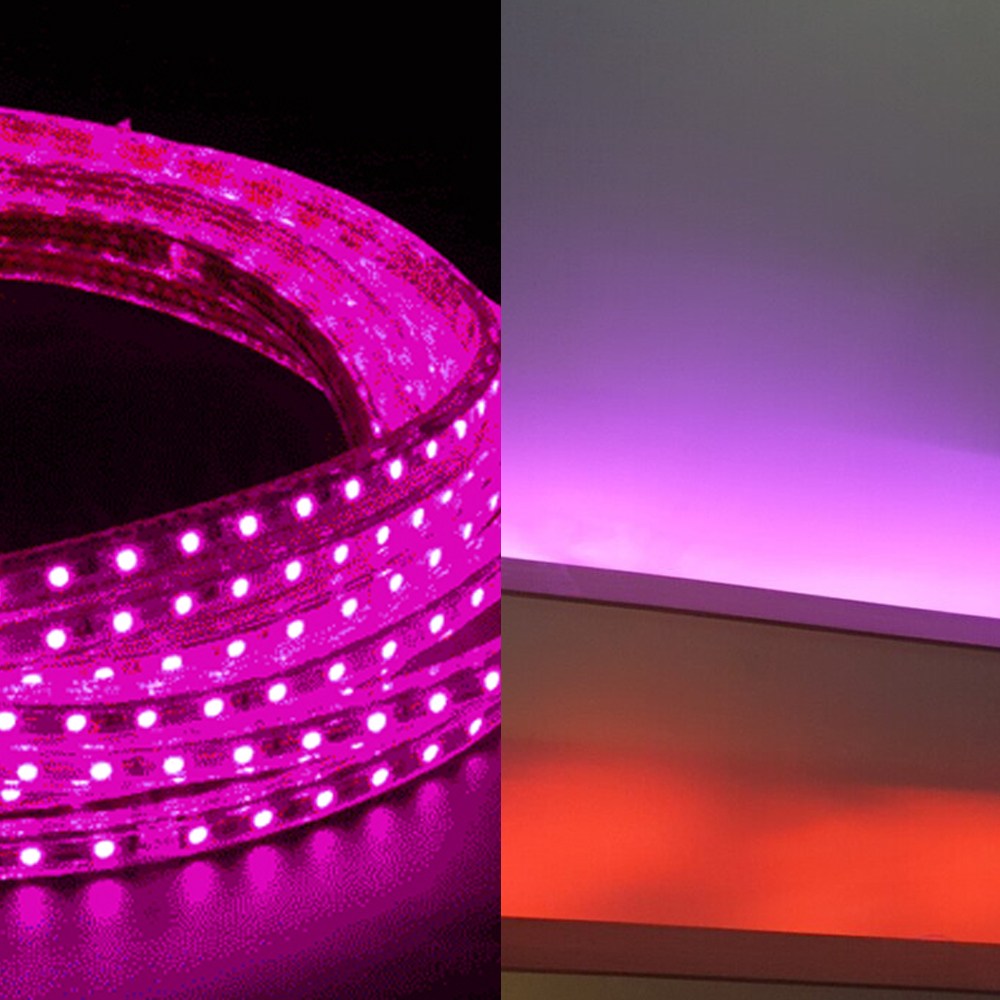 아리조명 LED 로프스트립 칩형 플렉시블 논네온 간접조명 10m단위 줄 네온 사인 (전원코드 포함) 40,000원