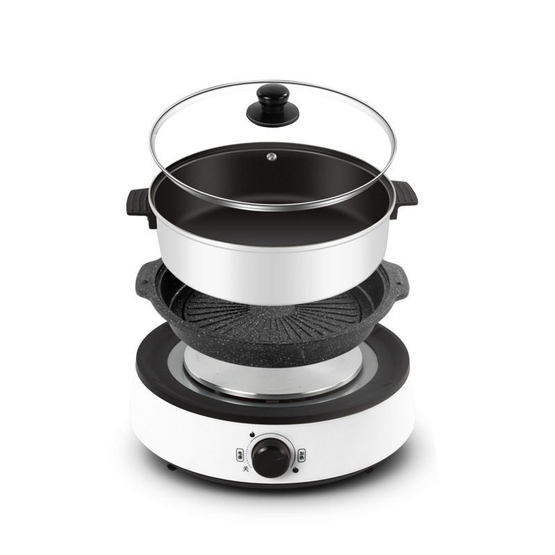 couyor 분리형 멀티쿠커 스마트쿠커+불판 4L 54,000원