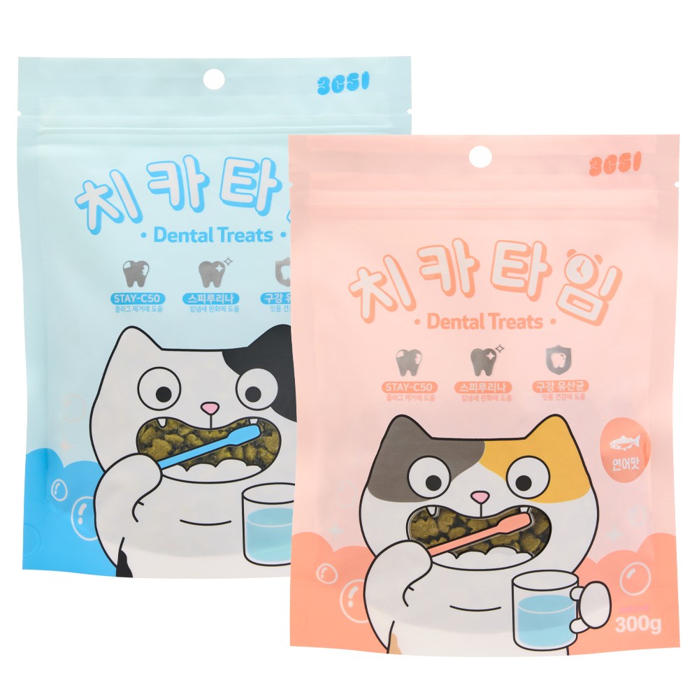 3651 치카타임 고양이 이빨과자 덴탈트릿 간식 17,820원