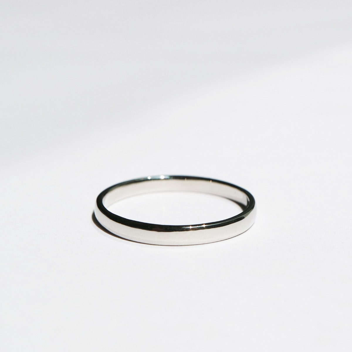 [당일 제작, 오늘 출발] Pt950 플래티넘 2mm 백금 반지 538,000원