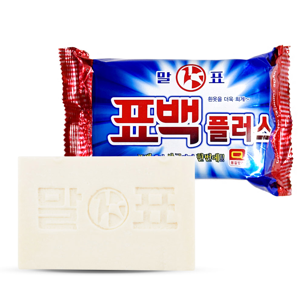말표 세탁 비누 표백 플러스 빨래비누 빨랫비누 1,200원