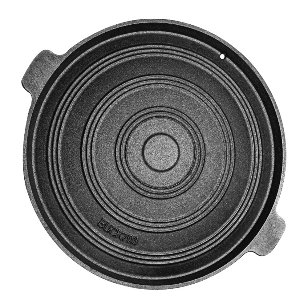 벅703 주물 무쇠솥뚜껑 캠핑 그리들 21,300원