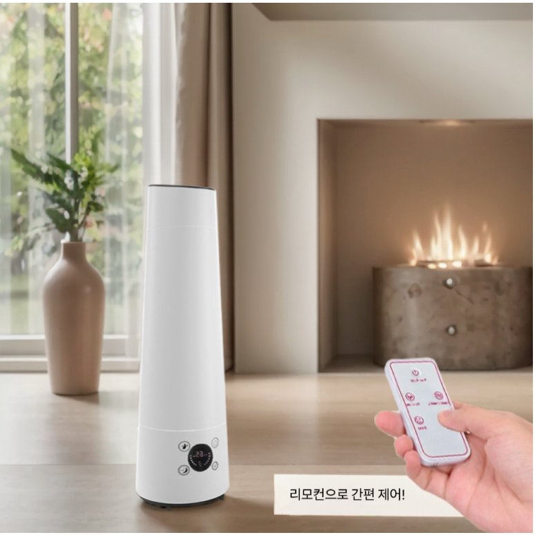 HULULU 스마트 습도조절 대용량 6L 가습기 리모컨포함 39,800원