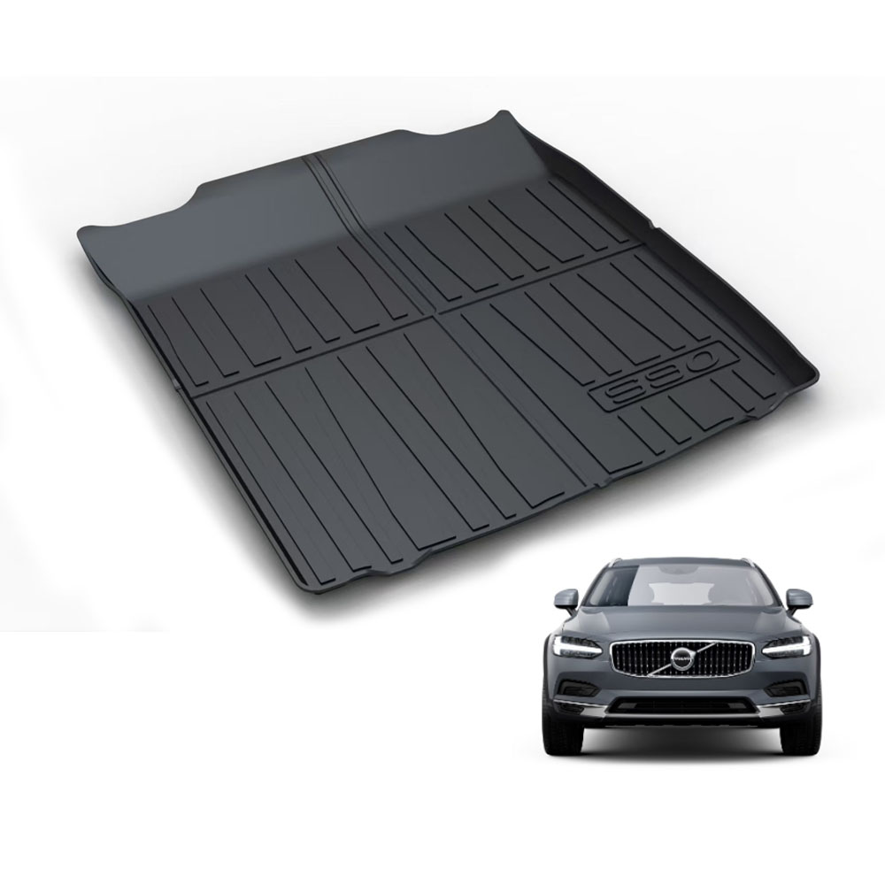 볼보 S90 트렁크매트 3D 카본 TPE (16.9이후) T8불가능 (호환) 46,900원