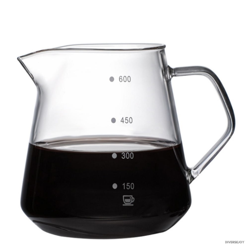 로하티 내열유리 커피서버 600ml(1~4인용) 핸드드립서버, 1개 11,490원