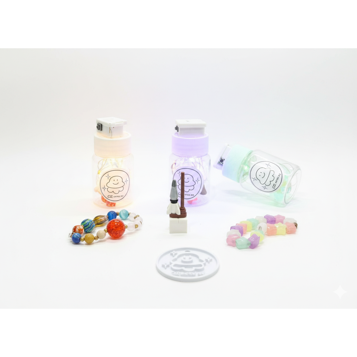 내 손안의 우주 DIY 키트 (행성팔찌, 레고 로켓, 야광별) 구성, 1개, 레고미니로켓 키트 12,000원