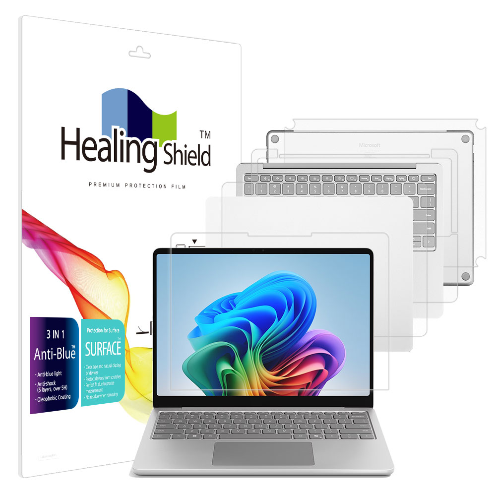 힐링쉴드 서피스 랩탑7 13 블루라이트차단 액정보호필름1매 외부3종 58,320원