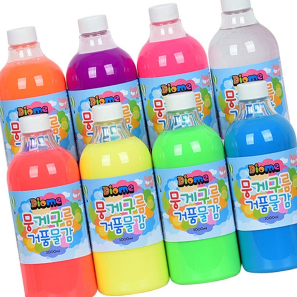 디케이원 핑거물감 거품물감 리필 1000ml x 8색 145,000원
