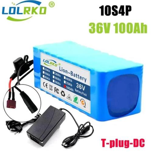 전기 자전거 전기 자동차 자전거 스쿠터 벨트용 리튬 배터리 팩 36V 10S4P 100Ah 18650 고용량 전력 42V 750W 1000W 30A BMS 76,020원