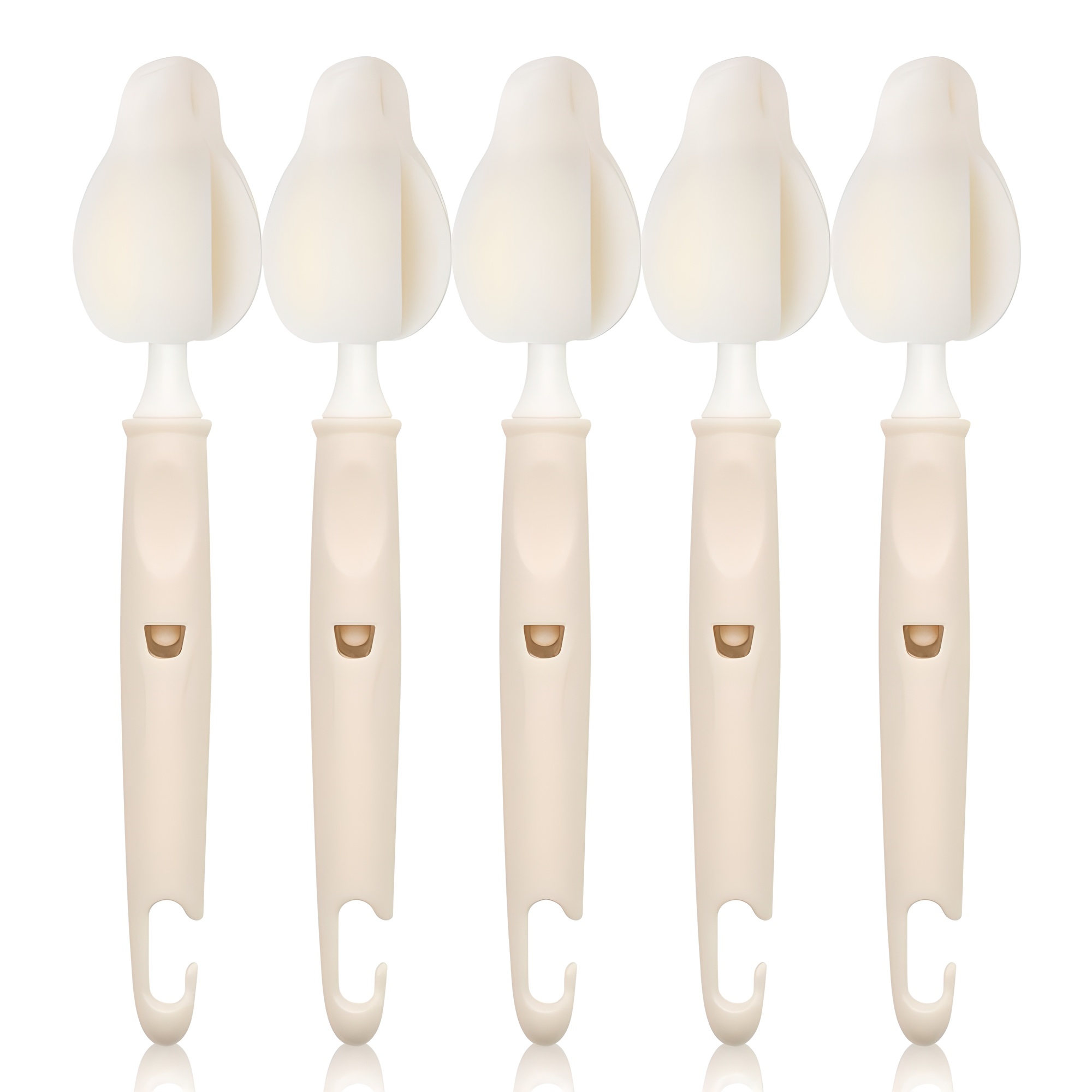 리에또 유아용 젖병 젖꼭지 세척 솔, 5개, 오트밀 7,200원