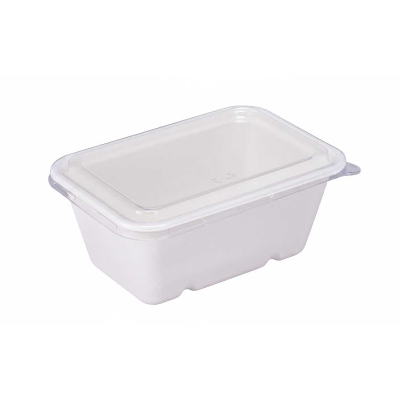 사각 천연 펄프 일회용 용기 1000ml , 뚜껑 세트 25개입, 1박스 11,500원