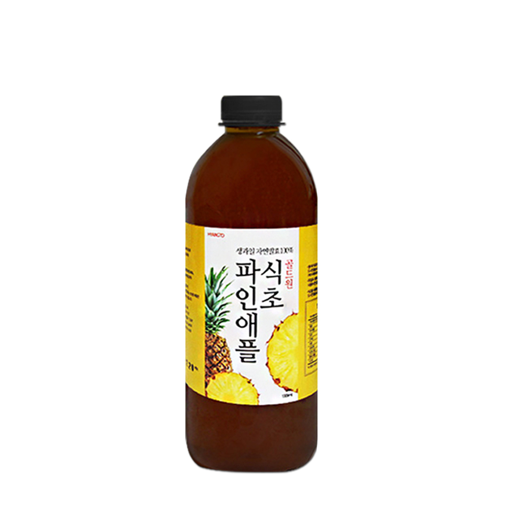 진생마트 생과일 자연발효 파인애플식초, 1L, 1개 14,900원