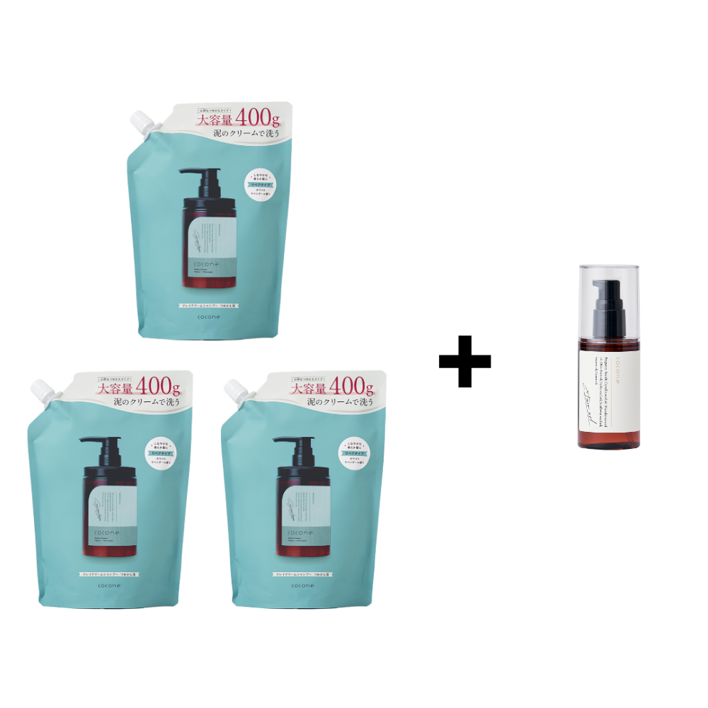 거품없이 사용하는 신세계 올인원 샴푸 cocone 코코네 클레이 크림 샴푸 리필용 (리페어 타입) 102,000원