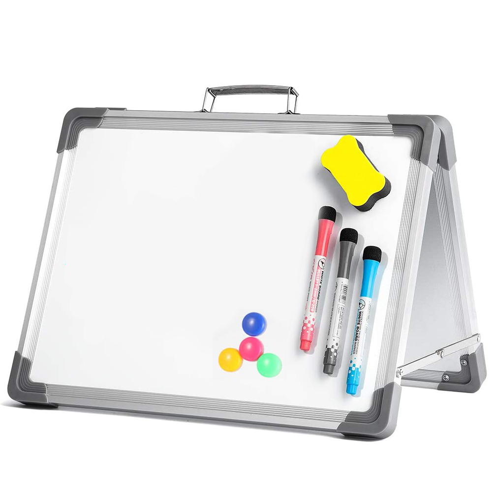 문구백서 양면 미니화이트보드 30x40 + 마카펜 3p + 자석홀더 4p세트 22,000원