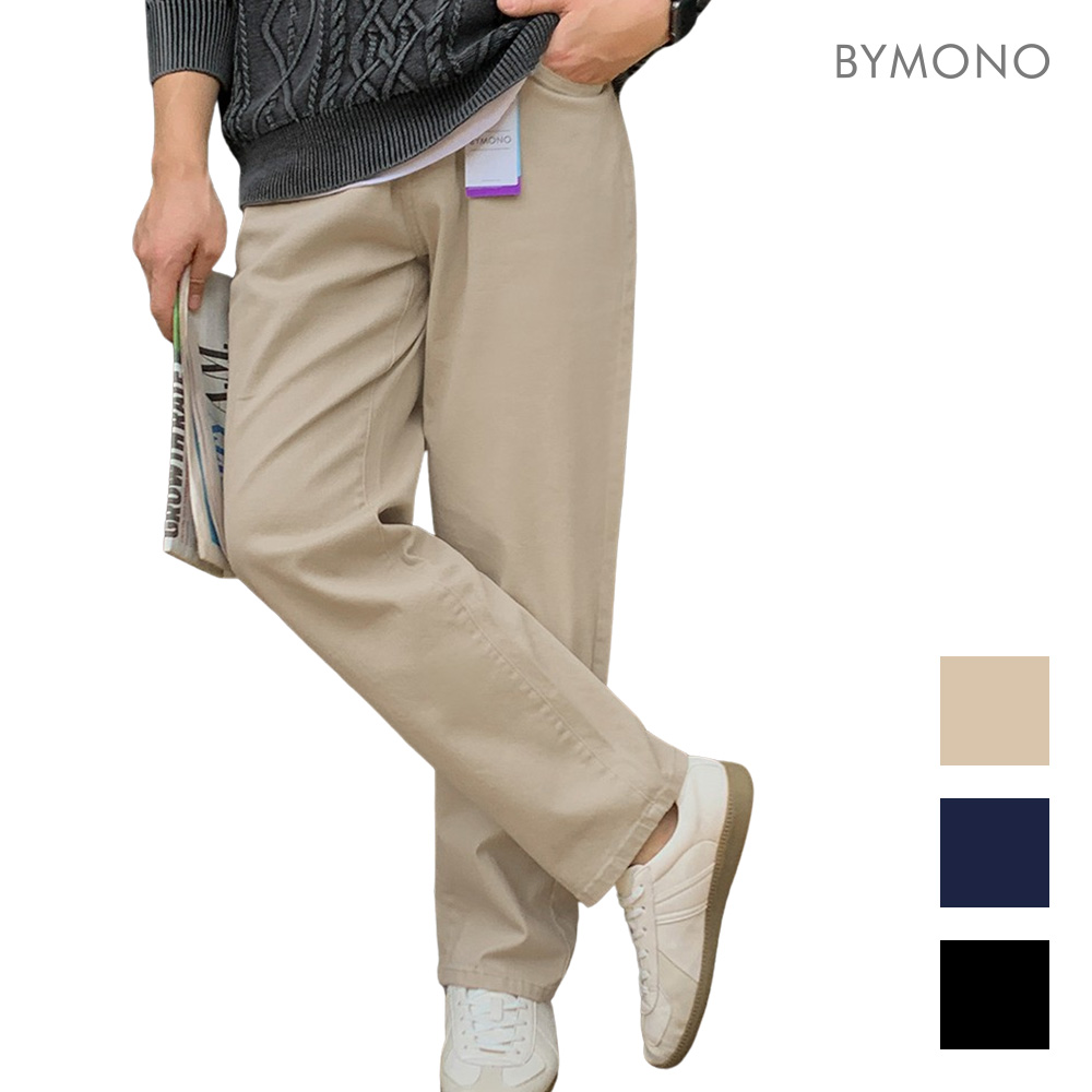 32~44 바이모노 인생 히든 밴딩 치노 팬츠 남자 빅사이즈 일자핏 스판 남성 코튼 편한 면바지 블랙 네이비 베이지 32 34 36 38 40 42 44 48,900원