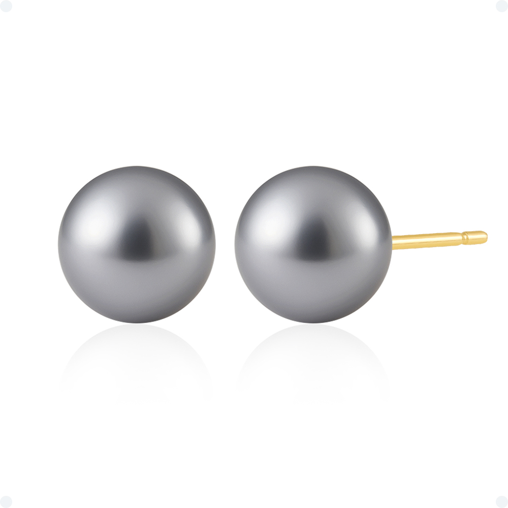 쥬넬 14K 다크진주 흑진주 스왈 귀걸이(3 size) 73,900원