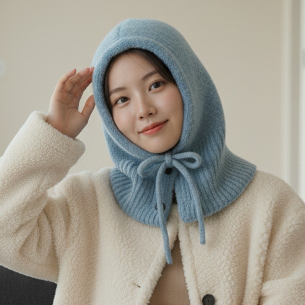 루타미 소프트 울 멜란지 바라클라바 29,500원