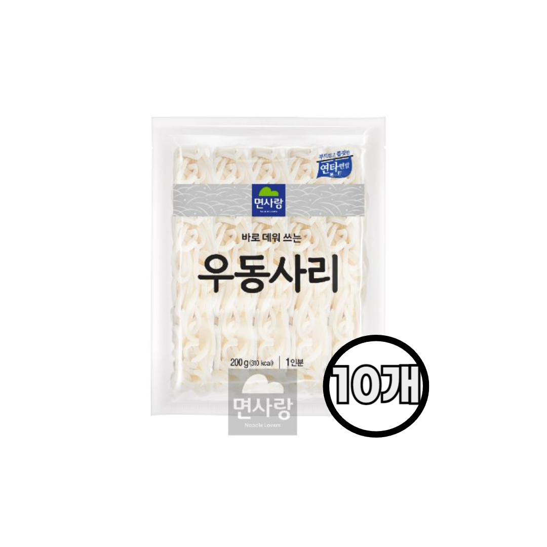 면사랑 (실온) 우동사리 200g, 200g, 10개 10,890원