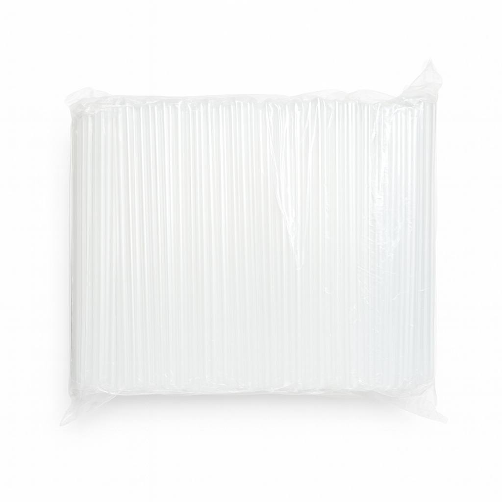 제이디팩 일자 빨대 7*210mm 투명 개별포장 500개 4000개 10000개, 20세트, 500개입 64,000원