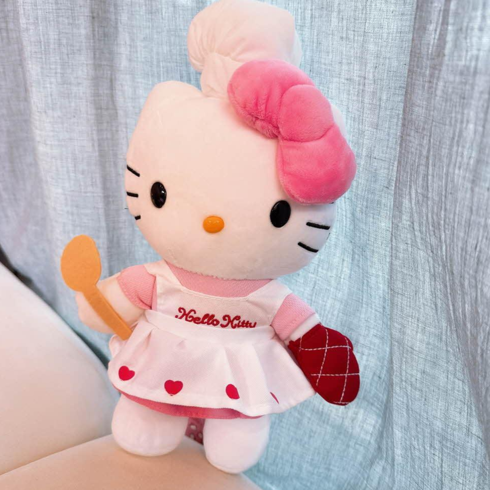 산리오 정품 요리사키티 봉제인형, 1개, 단품, 30cm 15,900원