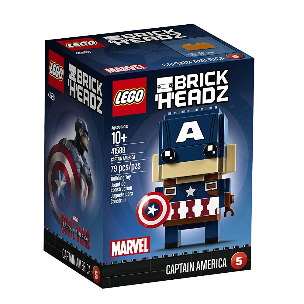 LEGO BrickHeadz 캡틴 아메리카 41589 조립 키트 299174 151,600원