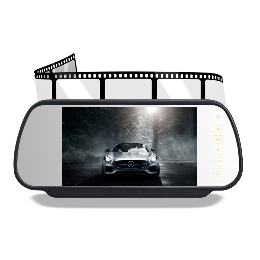 차량용 7인치 룸미러 모니터 풀 HD 고화질 후방카메라 모니터, 1개, 7인치 룸미러 45,900원