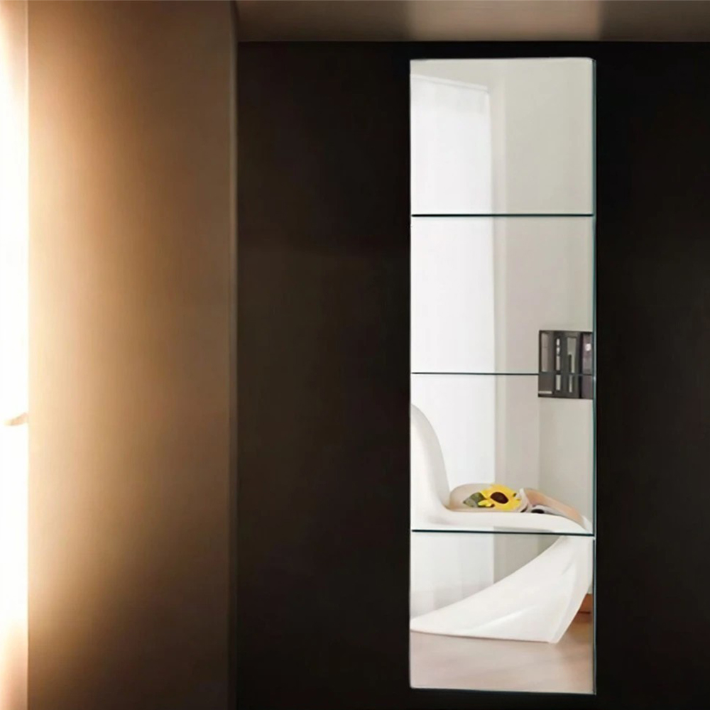 생활톡 무타공 접착식 붙이는 아크릴 거울 4p 15,300원