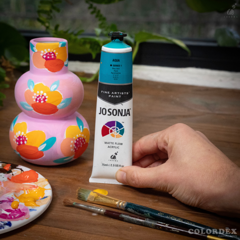 조소냐 아크릴 물감 S1-102 아쿠아 75ml AQUA, 현재가 6,300원