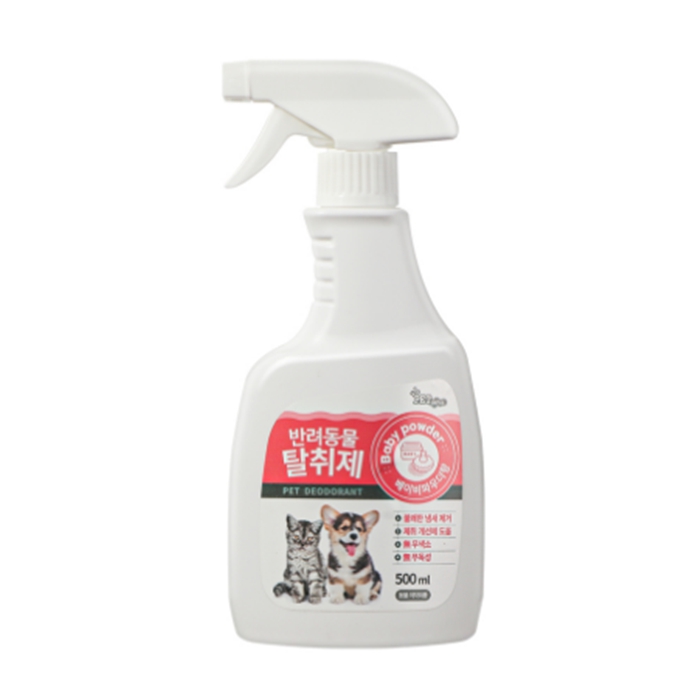 펫퍼스 반려동물 탈취제 500ml - 베이비파우더향/애완, 1개 4,200원