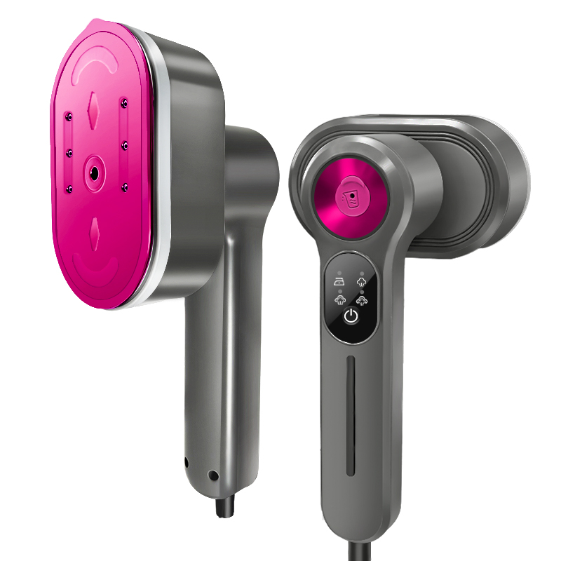 Richmagic 핸디형 다용도 스팀 다리미 고속 예열 다리미 여행용 다리미 스팀 2in1 회전 헤드, 그레이퍼플 29,000원